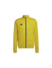 Adidas Entrada 22 Ανδρική Φούτερ Ζακέτα με Τσέπες Κίτρινη HI2134