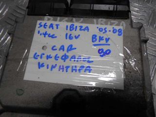 SEAT IBIZA 03-08 1.4cc BKY ΕΓΚΕΦΑΛΟΣ ΚΙΝΗΤΗΡΑ ΚΩΔ:IAW4TV.KC-thumb-3