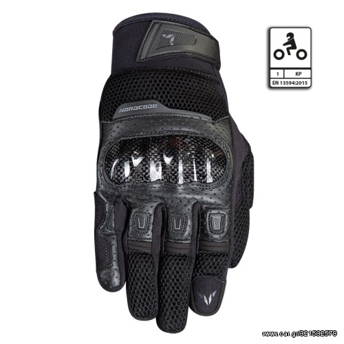Γάντια Nordcode Air Tech CE EN 13594 μαύρο
