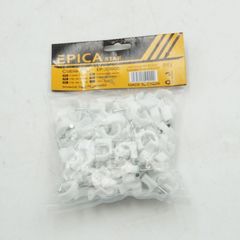 CABLE CLIP 12mm 100pcs EPICA STAR TO-EP-30505