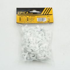 CABLE CLIP 10mm 100pcs EPICA STAR TO-EP-30504