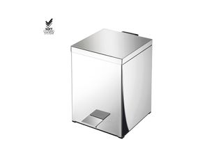 Sanco Waste Bins Χαρτοδοχείο 5lt Inox 90677-Α90