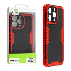 LIME ΘΗΚΗ IPHONE 11 PRO MAX 6.5" ARMADILLO CAMERA GUARD RED