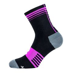 Ισοθερμικές Κάλτσες Κοντές Riday Heavy Weight Warm Black-Pink BHSW001-004