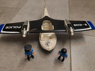 PLAYMOBIL Αστυνομικό Υδροπλάνο-thumb-1