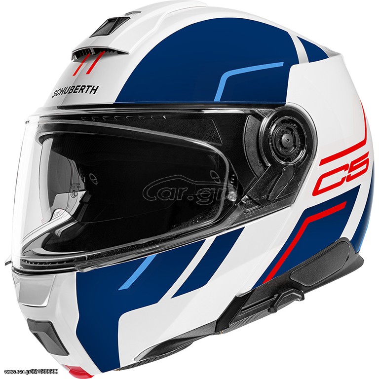 Κράνος Ανοιγόμενο SCHUBERTH C5 Master Blue προσφορά 
