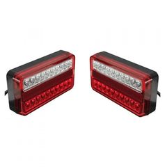 Σετ LED Φανάρι Φορτηγού Πίσω 12V / 24V Φρένων - Φλας - Πορείας - Πινακίδα Βιδωτά 