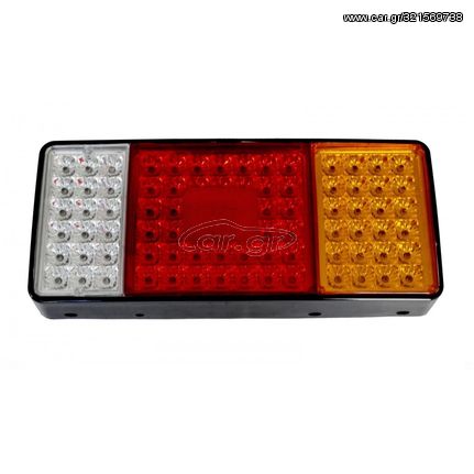 Led πίσω φανάρια με 84 LED 12V φρένων-πίσω-φλας-όπισθεν DAF, VOLVO, SCANIA, MAN, IVECO, RENAULT, MERCEDES 