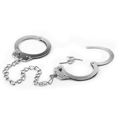 Pleasure Metal Leg Cuffs-thumb-3