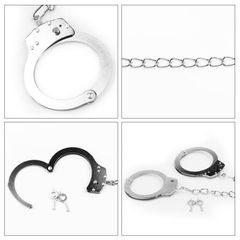 Pleasure Metal Leg Cuffs-thumb-4