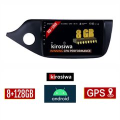 KIROSIWA 8GB + 128GB KIA CEED (2012-2018) Android οθόνη αυτοκίνητου με GPS WI-FI (ηχοσύστημα αφής 9" ιντσών OEM Cee'd Youtube Playstore MP3 USB Radio Bluetooth Mirrorlink 4x60W DSP Apple Carplay Andro