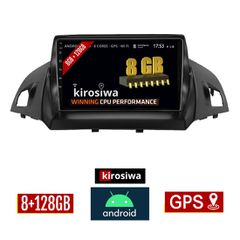 KIROSIWA 8GB + 128GB FORD KUGA (μετά το 2013) Android οθόνη αυτοκίνητου με GPS WI-FI (ηχοσύστημα αφής 9" ιντσών OEM Youtube Playstore MP3 USB Radio Bluetooth Mirrorlink DSP Apple Carplay Android Auto