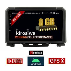 KIROSIWA 8GB + 128GB SUZUKI JIMNY (μετά το 2018) Android οθόνη αυτοκίνητου με GPS WI-FI (ηχοσύστημα αφής 9" ιντσών OEM Youtube Playstore MP3 USB Radio Bluetooth Mirrorlink DSP Apple Carplay Android Au