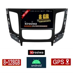 KIROSIWA 8GB + 128GB MITSUBISHI L200 (2015 - 2019) CLIMA Android οθόνη αυτοκίνητου με GPS WI-FI (ηχοσύστημα αφής 9" ιντσών OEM Youtube Playstore MP3 USB Radio Bluetooth Mirrorlink DSP Apple Carplay An