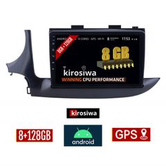 KIROSIWA 8GB + 128GB OPEL MOKKA (μετά το 2016) Android οθόνη αυτοκίνητου με GPS WI-FI (ηχοσύστημα αφής 9" ιντσών OEM Youtube Playstore MP3 USB Radio Bluetooth Mirrorlink DSP Apple Carplay Android Auto