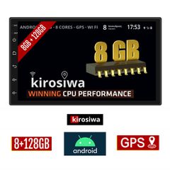 KIROSIWA 8GB + 128GB SKODA OCTAVIA 4 (1997 - 2004) Android οθόνη αυτοκίνητου με GPS WI-FI (ηχοσύστημα αφής 7" ιντσών OEM Youtube Playstore MP3 USB Radio Bluetooth Mirrorlink DSP Apple Carplay Android