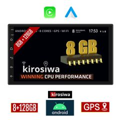 KIROSIWA 8GB + 128GB NISSAN NAVARA (2004-2016) Android οθόνη αυτοκίνητου με GPS WI-FI (ηχοσύστημα αφής 7" ιντσών OEM Youtube Playstore MP3 USB Radio Bluetooth Mirrorlink DSP Apple Carplay Android Auto