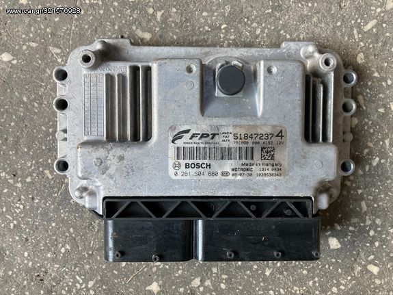 ΕΓΚΕΦΑΛΟΣ ΚΙΝΗΤΗΡΑ FIAT GRANDE PUNTO TURBO P199 1400cc, ΚΩΔ.ΑΝΤ: 51847237/ 0 261 S04 660