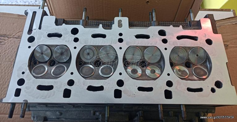 κυλινδροκεφαλή για Alfa Romeo 156 1997-2005 1600cc 16Valves Twin Spark.Κεφαλη  κομπλέ  -  εκκεντροφόρους ΦΡΕΖΑ ΤΣΙΜΟΥΧΕΣ ΠΛΑΝΗ.Raptis Parts