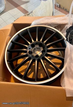 ΖΑΝΤΕΣ 19" AMG 5X112 BLACK ΕΤΟΙΜΟΠΑΡΑΔΟΤΕΣ