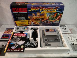Nintendo Super NES Street Fighter II Special edition ΣΤΟ ΚΟΥΤΙ ΤΟΥ, κομπλε, αριστη κατασταση, για συλλεκτη