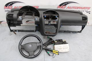 Αερόσακος  Set  OPEL TIGRA (2004-2009)     ταμπλό, οδηγού, συνοδηγού και προεντατήρες