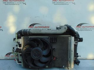 Ψυγείο  Κομπλέ  OPEL ASTRA H (2004-2010)     νερού, aircondition, intercooler, βεντιλατέρ  diesel GTC