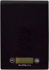 ΖΥΓΑΡΙΑ ΚΟΥΖΙΝΑΣ ΗΛΕΚΤΡΟΝΙΚΗ ΓΥΑΛΙΝΗ 5kg ΜΑΥΡΗ ANKOR 802562