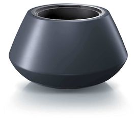 PROSPERPLAST Γλάστρα Heos 2 σε 1 Χρώμα Ανθρακί 18/56 lt DMHET600-S433