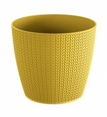 PROSPERPLAST Γλάστρα Wheaty Χρώμα Μουσταρδί 3 lt DWH190-117U