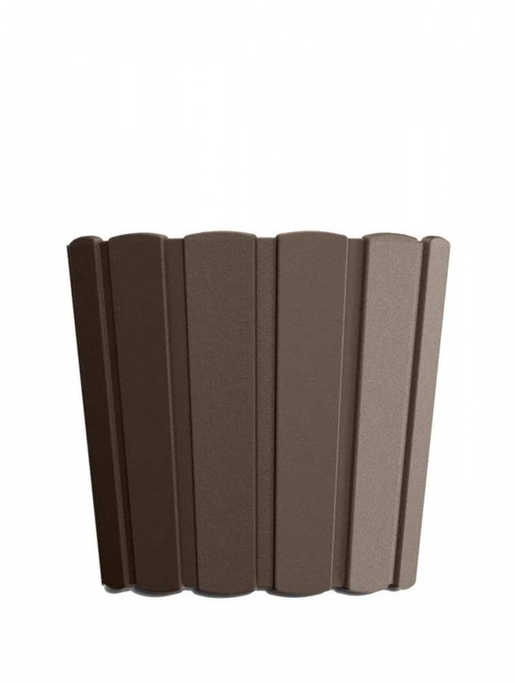 PROSPERPLAST Γλάστρα Boardee Basic 12lt Καφέ DDE290-R222