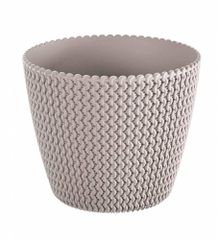 PROSPERPLAST Γλάστρα Splofy 3lt Μόκα DSP190-7529U