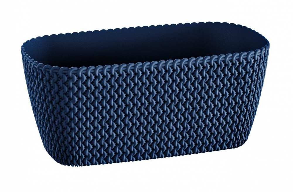 PROSPERPLAST Γλάστρα Splofy Case 4lt Ανθρακί DSPC300-S433