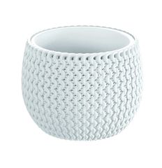 PROSPERPLAST Γλάστρα Splofy Bowl Λευκή 0,75lt DKSP150-S449