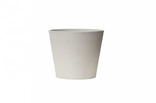 ArtPlast Γλάστρα κωνική λευκό ∅40cm ATC.040.SB.BI