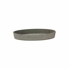 ArtPlast Πιατάκι Γλάστρας κωνικής ανοικτό γκρι ∅20cm ASO.020.SV.GC