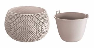 PROSPERPLAST Γλάστρα Splofy Bowl Μόκα 2,3 lt DKSP240-7529U