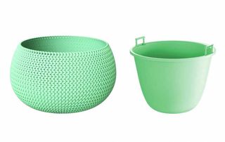 PROSPERPLAST Γλάστρα Splofy Bowl Φασκόμηλο 9 lt DKSP370-623U