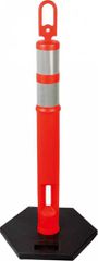 Inox Kiss Κολώνα με Λαστιχένια Βαριά Βάση 115cm SAF200