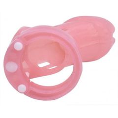 Locky Chastity Cage 8.3 x 3.5 cm Pink-thumb-3