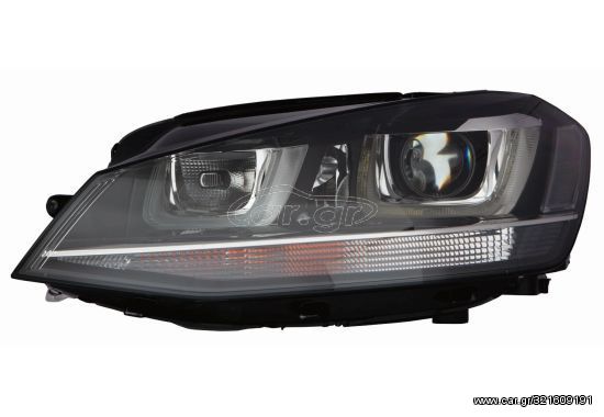 ΦΑΝΟΣ ΕΜΠΡΟΣ XENON ΜΕ ΦΩΣ ΗΜΕΡΑΣ LED ΕΥΡΩΠΗΣ ΔΕΞΙΟΣ VW GOLF VII 13-16