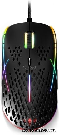 Spirit of gamer sog xpert m100 wired gaming mouse DPI 12400 RGB - (S-XM100)