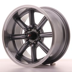 Nentoudis Tyres - Ζάντες JR Wheels JR19 15x8 ET0 4x100/114 Gun Metal w/Machined Lip