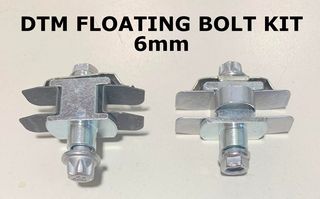 DTM FLOATING BOLTS COMPLIT KIT 6mm ΚΙΤ ΒΙΔΕΣ ''ΠΛΕΥΣΤΑ'' ΓΙΑ ΦΡΕΝΑ (ΟΧΙ ΠΝΕΥΣΤΑ)