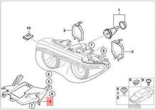 ΒΑΣΗ ΠΡΟΒΟΛΕΑ ΣΕΤ BMW ΣΕΙΡΑ 7" Ε65, Ε66-thumb-5