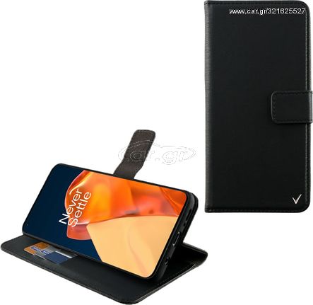 Volte-Tel Θήκη Oneplus 9 Pro 6.7 Allure Magnet Book Stand Clip Black - (5205308301063)