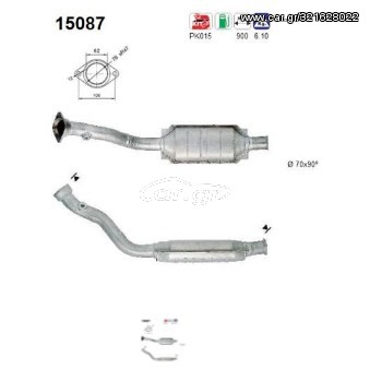 ΚΑΤΑΛΥΤΗΣ CITROEN XANTIA (XI_X2) 2.0cc 93-03