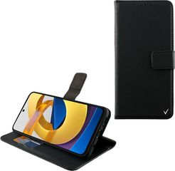 Volte-Tel Θηκη Xiaomi Poco M4 Pro 5G/Redmi Note 11T 5G 6.6'' Allure Magnet Book Stand Clip Black - (5205308306655)