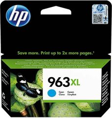 HP Μελάνι Inkjet No.963XL HC Cyan - (3JA27AE)