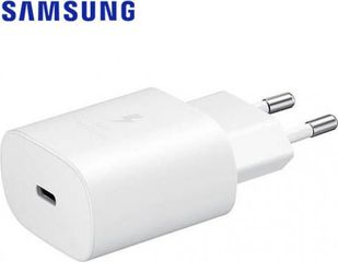 SAMSUNG WALL CHARGER USB-C 25W WHITE BLISTER - (EP-TA800NWEGEU)